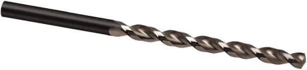 Guhring - 9.75mm, 130° Point, Parabolic Flute, Cobalt Taper Length Drill Bit - Bright Finish, 121mm Flute Length, 184mm OAL, Series 336 - USA Tool & Supply