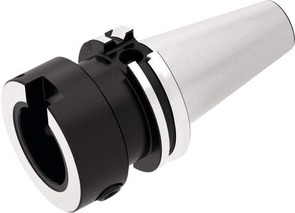 Seco - Graflex 6 System Size, DIN69871-50 Taper, Modular Tool Holding System Adapter - 3-15/16" Projection, 2.48" Body Diam, 7.94" OAL, Through Coolant - Exact Industrial Supply