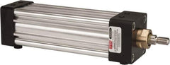 Parker - 5" Stroke x 2" Bore Double Acting Air Cylinder - 3/8 Port, 7/16-20 Rod Thread, 250 Max psi, -10 to 165°F - USA Tool & Supply