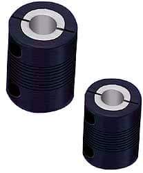 Simpson Electric - 0 Digit LED Display Encoder - Flexible Shaft Couplng - USA Tool & Supply