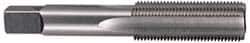 Interstate - 11/16-32 UNS 4 Flute Bright Finish High Speed Steel Straight Flute Standard Hand Tap - Bottoming, Right Hand Thread, H3 Limit, Oversize - Exact Industrial Supply
