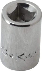 SK - 3/8" Drive, 11/32" Socket, Female Pipe Plug Socket - 4 Points, 1" OAL - USA Tool & Supply