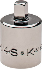 SK - 1/2" Drive, 1/4" Socket, Male Pipe Plug Socket - USA Tool & Supply
