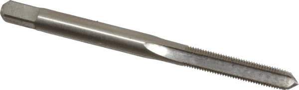 Interstate - #10-48 UNS 3B 4 Flute Bright Finish High Speed Steel Straight Flute Standard Hand Tap - Plug, Right Hand Thread, 2-3/8" OAL, H2 Limit, Oversize - USA Tool & Supply