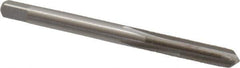 Interstate - #10-64 UNS 3B 4 Flute Bright Finish High Speed Steel Straight Flute Standard Hand Tap - Plug, Right Hand Thread, 2-3/8" OAL, H3 Limit, Oversize - Exact Industrial Supply