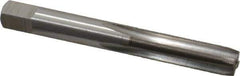 Interstate - 5/16-48 UNS 3B 4 Flute Bright Finish High Speed Steel Straight Flute Standard Hand Tap - Plug, Right Hand Thread, 2-23/32" OAL, H3 Limit, Oversize - Exact Industrial Supply