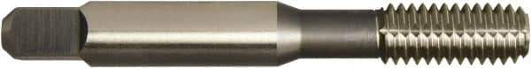 Vermont Tap & Die - 1/4-20 UNC 2B H6 Thread Limit Bottoming Thread Forming Tap - High Speed Steel, Bright Finish, 2-1/2" OAL, 5/8" Thread Length, Right Hand Thread, Series 1986 - Exact Industrial Supply