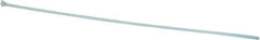 Thomas & Betts - 11.1" Long Natural (Color) Nylon Standard Cable Tie - 30 Lb Tensile Strength, 1.31mm Thick, 4" Max Bundle Diam - USA Tool & Supply