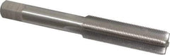 Interstate - 15/32-32 UNS 4 Flute Bright Finish High Speed Steel Straight Flute Standard Hand Tap - Bottoming, Right Hand Thread, 3-3/8" OAL, H3 Limit, Oversize - Exact Industrial Supply