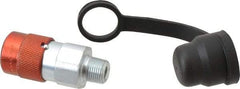 Enerpac - 3/8 NPTF Hydraulic Hose Female Flush Face Coupler - 10,000 psi - USA Tool & Supply