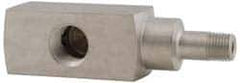 Enerpac - 10,000 psi Pressure Rating, Hydraulic Pressure Gage Adapter - 1/4 NPTF Male End, 3/8 NPTF Female End, 1/2 NPTF Guage Port - USA Tool & Supply