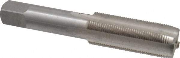 Interstate - 3/4-20 UNEF 4 Flute Bright Finish High Speed Steel Straight Flute Standard Hand Tap - Plug, Right Hand Thread, 4-1/4" OAL, H3 Limit, Oversize - Exact Industrial Supply