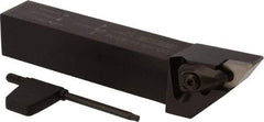 Seco - DDJN, Right Hand Cut, 93° Lead Angle, 1" Shank Height x 1" Shank Width, Negative Rake Indexable Turning Toolholder - 6" OAL, DNMG 432 Insert Compatibility, Series Dual Clamp - USA Tool & Supply