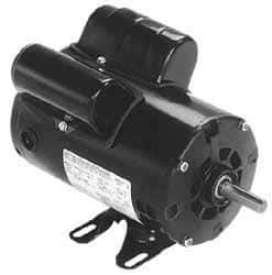 Marathon Electric - 7-1/2 Max hp, 3,470 Max RPM, Electric AC DC Motor - 208-230 V Input, Single Phase, 213T Frame, 1.38" Shaft Diam - USA Tool & Supply