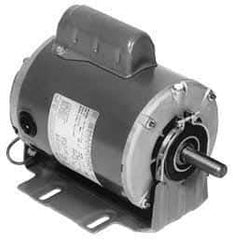 Marathon Electric - 1/2 Max hp, 1,725 Max RPM, Electric AC DC Motor - 115/208-230 V Input, Single Phase, 56 Frame, 0.62" Shaft Diam - USA Tool & Supply