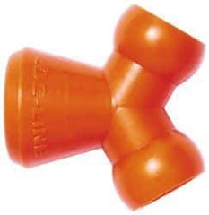 Loc-Line - 1/4" Hose Inside Diam, Coolant Hose Y-Fitting - For Use with Loc-Line Modular Hose System, 20 Pieces - USA Tool & Supply