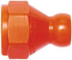 Loc-Line - 20 Piece, 1/4" Hose ID, Female to Male Coolant Hose SAE Flare Nut Adapter - 3/8" For Loc-Line Modular Hose Systems - USA Tool & Supply