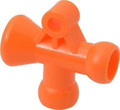 Loc-Line - 1/4" Hose Inside Diam, Coolant Hose T-Fitting - For Use with Loc-Line Modular Hose System, 20 Pieces - USA Tool & Supply