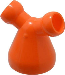 Loc-Line - 1/2" Hose Inside Diam, Coolant Hose Y-Fitting - For Use with Loc-Line Modular Hose System, 20 Pieces - USA Tool & Supply