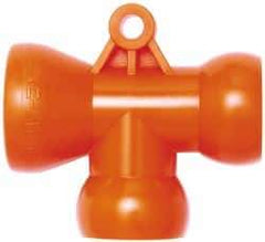 Loc-Line - 1/2" Hose Inside Diam, Coolant Hose T-Fitting - For Use with Loc-Line Modular Hose System, 20 Pieces - USA Tool & Supply