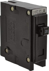 Eaton Cutler-Hammer - 20 Amp, 120/240 VAC, 24 VDC, 48 VDC, 80 VDC, 1 Pole, Plug In Miniature Circuit Breaker - Thermal Magnetic Trip, 14-4 AWG, 2-3/8 Inch Deep x 2-15/16 Inch High x 1 Inch Wide - USA Tool & Supply