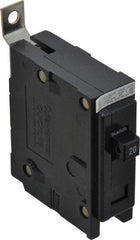 Eaton Cutler-Hammer - 20 Amp, 120/240 VAC, 24 VDC, 48 VDC, 80 VDC, 1 Pole, Bolt On Miniature Circuit Breaker - Thermal Magnetic Trip, 14-4 AWG, 2-3/8 Inch Deep x 2-15/16 Inch High x 1 Inch Wide - USA Tool & Supply