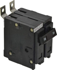 Eaton Cutler-Hammer - 30 Amp, 120/240 VAC, 2 Pole, Bolt On Miniature Circuit Breaker - Thermal Magnetic Trip, 14-4 AWG, 2-3/8 Inch Deep x 2-15/16 Inch High x 2 Inch Wide - USA Tool & Supply