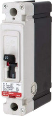 Eaton Cutler-Hammer - 20 Amp, 125 VDC, 240 VAC, 1 Pole, Molded Case Circuit Breaker - Thermal Magnetic Trip, 18 kA at 240 VAC Breaking Capacity, 14-1/0 AWG, 3-3/8 Inch Deep x 6 Inch High x 4-1/8 Inch Wide - USA Tool & Supply