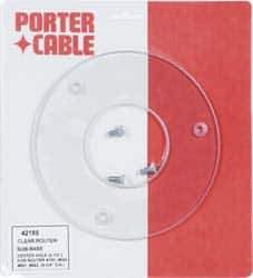 Porter-Cable - 5-3/4" OD, Router Round Sub Base - For Use with Routers Model 690, 693, 891, 892, 864 & 895 - USA Tool & Supply