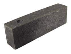 Eclipse - 6" Long x 3/4" Wide x 1/4" High, Alnico Rectangle Bar Magnet - 1,022°Fahrenheit Max Operating Temp - USA Tool & Supply