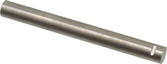 Eclipse - 3" Long x 19/64" Diam, Alnico Round Bar Magnet - Notched, 1,022°Fahrenheit Max Operating Temp - USA Tool & Supply