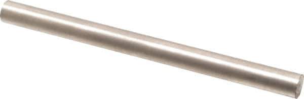 Eclipse - 4" Long x 19/64" Diam, Alnico Round Bar Magnet - Notched, 1,022°Fahrenheit Max Operating Temp - USA Tool & Supply