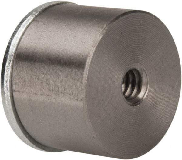 Eclipse - 3/4" Diam, 10-24 Thread, 2.7 Lb Average Pull Force, Alnico Pot Magnets - 220°C Max Operating Temp, 1/2" High - USA Tool & Supply