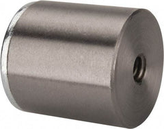 Eclipse - 1" Diam, 1/4-20 Thread, 8 Lb Average Pull Force, Alnico Pot Magnets - 220°C Max Operating Temp, 1" High - USA Tool & Supply