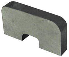 Eclipse - 3/8" Channel Width, 5/16" Long, 6 Lb Max Pull Force, Horseshoe Alnico Channel Magnet - 1" Overall Width, 1,022°F Max Operating Temp, 5/8" High - USA Tool & Supply