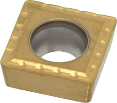 Seco - SCGX120408 P1 Grade T250D Carbide Indexable Drill Insert - TiAlN/TiN Finish, 1/2" Inscribed Circle - USA Tool & Supply