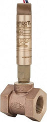 Dwyer - 2,000 psi, Brass Housing, Dwyer Flowtect Flow Switch - Model V6 - USA Tool & Supply