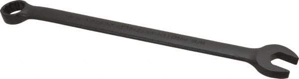 Proto - 11/16" 12 Point Combination Wrench - 15° Offset Angle, 10-1/8" OAL, Steel, Black Finish - USA Tool & Supply