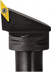 Seco - Right Hand Cut, Size C6, VBMT 332 Insert Compatiblity, External Modular Turning & Profiling Cutting Unit Head - 44.96mm Ctr to Cutting Edge, 65.02mm Head Length, Series Seco-Capto - USA Tool & Supply