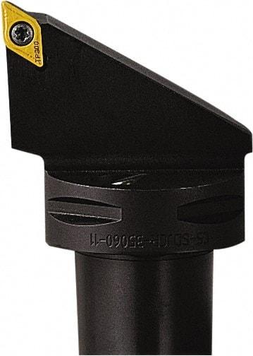Seco - Right Hand Cut, Size C4, DCMT 32.52 Insert Compatiblity, External Modular Turning & Profiling Cutting Unit Head - 26.92mm Ctr to Cutting Edge, 50.04mm Head Length, Series Seco-Capto - USA Tool & Supply