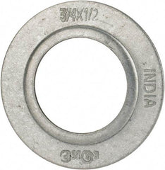 Cooper Crouse-Hinds - 3/4-1/2" Conduit, Electrical Enclosure Steel Reducing Washer - For Use with Rigid/IMC Conduit/Steel Box, UL File E23223 - USA Tool & Supply