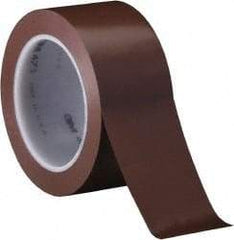 3M - 1/4" x 36 Yds, Blue Vinyl Masking Tape - Series 471+, 5.3 mil Thick, 13.9 Lb/Inch Tensile Strength - USA Tool & Supply
