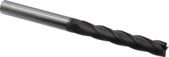 Niagara Cutter - 1/2", 3" LOC, 1/2" Shank Diam, 6" OAL, 4 Flute, Solid Carbide Square End Mill - Single End, Diamond Finish, Spiral Flute, 30° Helix, Right Hand Cut, Right Hand Flute, Series DIAL430 - USA Tool & Supply