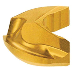 Iscar - CRF160, IC908 Grade Carbide Profiling Insert - TiAlN Finish, Irregular Shape, 5mm Thick - USA Tool & Supply