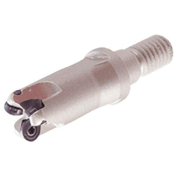 Iscar - 20mm Cutting Diam, 5mm Max Depth of Cut, Modular Connection Indexable Copy End Mill - 5 Inserts, R90CW, R90MT, RXCR, RXCW, RXMT Insert, ER-M Toolholder - USA Tool & Supply