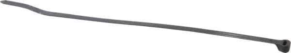 Thomas & Betts - 7.31" Long Black Nylon Standard Cable Tie - 50 Lb Tensile Strength, 1.09mm Thick, 44.45mm Max Bundle Diam - USA Tool & Supply