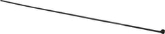 Thomas & Betts - 14.2" Long Black Nylon Standard Cable Tie - 50 Lb Tensile Strength, 1.4mm Thick, 2" Max Bundle Diam - USA Tool & Supply