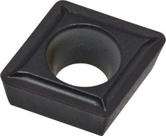 Kennametal - CPMT32.52 LF Grade KC5010 Carbide Turning Insert - TiAlN Finish, 80° Diamond, 3/8" Inscr Circle, 5/32" Thick, 1/32" Corner Radius - USA Tool & Supply
