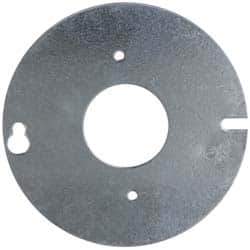 Cooper Crouse-Hinds - Electrical Outlet Box Steel Octagon Box Cover - USA Tool & Supply