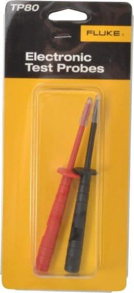 Fluke - Black/Red Electrical Test Equipment Probe - Use with TL222, TL224 Test Lead - USA Tool & Supply